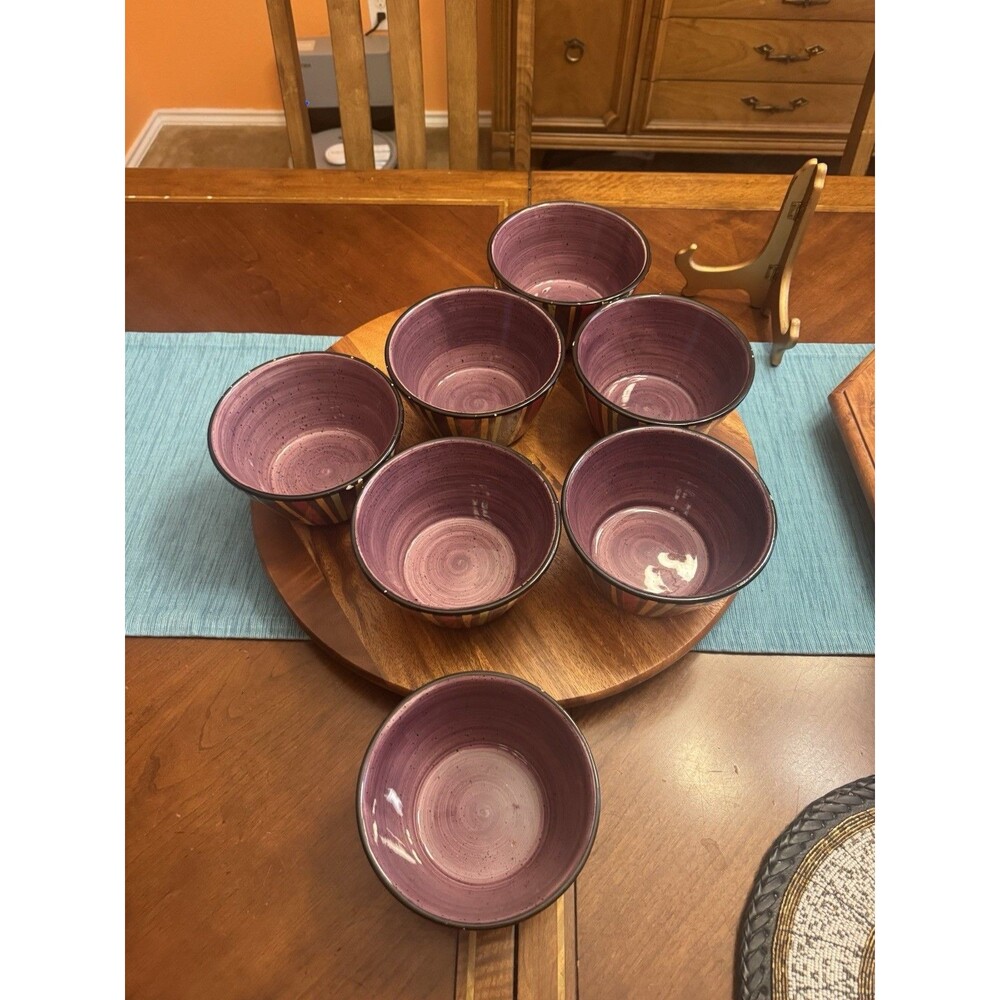 Pfaltzgraff SEDONA FRUIT - Lot of the 7 CEREAL BOWLS